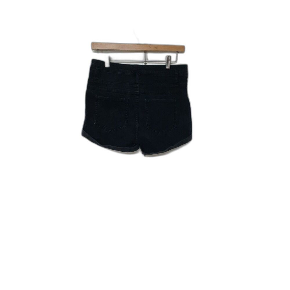 SHEIN Women’s Black Solid Mini Skirt with shorts Regular Size S # 521